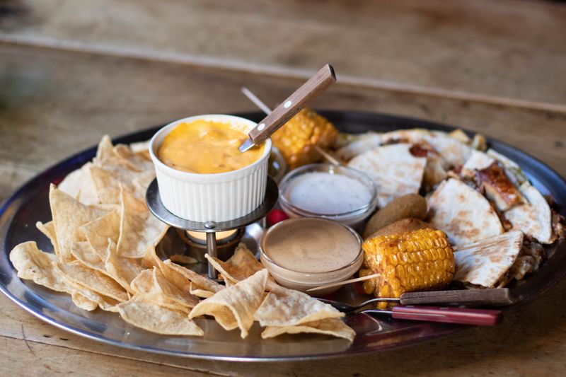 Chuys community brunch event with great food
